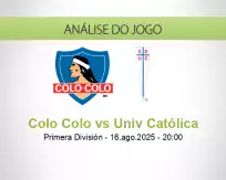 Prognóstico Colo Colo Univ Católica (16 August 2025)