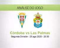 Prognóstico Córdoba Las Palmas (25 August 2025)