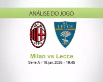 Milan vs Lecce