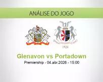 Prognóstico Glenavon Portadown (04 April 2026)