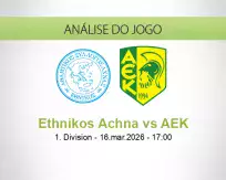 Ethnikos Achna vs AEK
