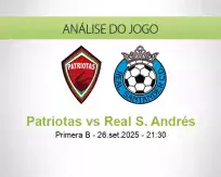 Prognóstico Patriotas Real S. Andrés (26 September 2025)