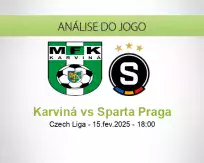 Prognóstico Karviná Sparta Praga (15 February 2025)