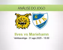 Prognóstico Ilves Mariehamn (31 August 2025)