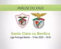 Prognóstico Santa Clara Benfica (15 February 2025)