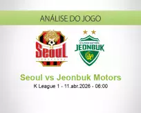 Prognóstico Seoul Jeonbuk Motors (11 April 2026)