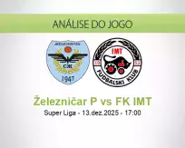 Prognóstico Železničar P FK IMT (13 December 2025)
