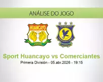 Prognóstico Sport Huancayo Comerciantes (05 April 2026)