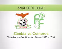 Prognóstico Zâmbia Comoros (26 December 2025)