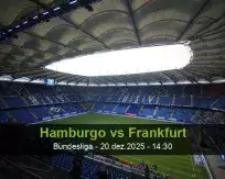 Prognóstico Hamburgo Frankfurt (20 December 2025)