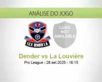 Prognóstico Dender La Louvière (28 September 2025)