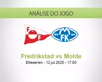 Prognóstico Fredrikstad Molde (12 July 2025)