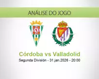 Prognóstico Córdoba Valladolid (31 January 2026)