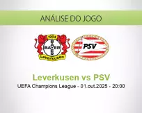 Prognóstico Leverkusen PSV (01 October 2025)