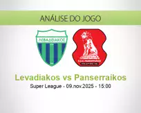 Prognóstico Levadiakos Panserraikos (09 November 2025)