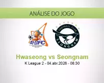 Prognóstico Hwaseong Seongnam (04 April 2026)