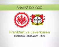 Prognóstico Frankfurt Leverkusen (31 January 2026)