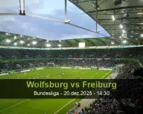 Prognóstico Wolfsburg Freiburg (20 December 2025)