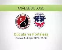 Prognóstico Cúcuta Fortaleza (31 January 2026)