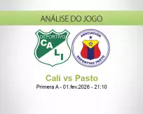 Prognóstico Cali Pasto (01 February 2026)