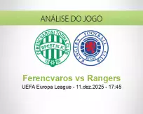 Prognóstico Ferencvaros Rangers (11 December 2025)