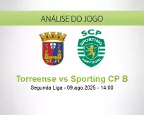 Prognóstico Torreense Sporting CP B (09 August 2025)