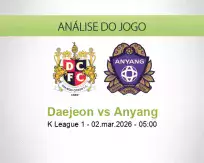 Daejeon vs Anyang