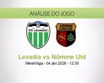 Prognóstico Levadia Nõmme Utd (04 April 2026)