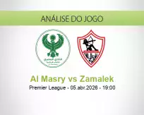 Prognóstico Al Masry Zamalek (05 April 2026)