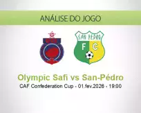 Prognóstico Olympic Safi San-Pédro (01 February 2026)