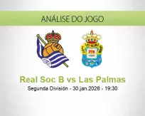 Prognóstico Real Soc B Las Palmas (30 January 2026)