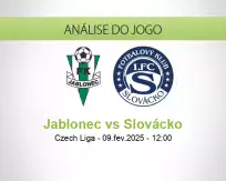 Prognóstico Jablonec Slovácko (09 February 2025)