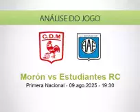 Prognóstico Morón Estudiantes RC (09 August 2025)