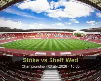 Prognóstico Stoke Sheff Wed (03 April 2026)