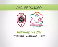 Prognóstico Antwerp ZW (27 December 2025)