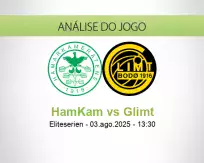 Prognóstico HamKam Glimt (03 August 2025)
