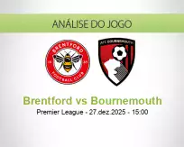 Prognóstico Brentford Bournemouth (27 December 2025)