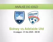 Prognóstico Sidney Adelaide Utd (01 February 2025)