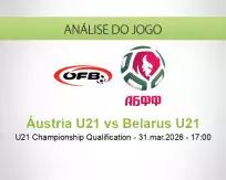 Prognóstico Áustria U21 Belarus U21 (31 March 2026)