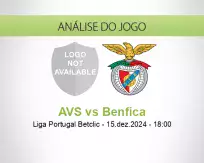 Prognóstico AVS Benfica (15 December 2024)