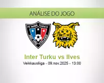 Prognóstico Inter Turku Ilves (09 November 2025)