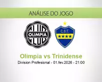 Prognóstico Olimpia Trinidense (01 February 2026)