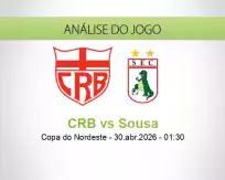 Prognóstico CRB Sousa (30 April 2026)