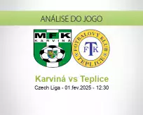 Prognóstico Karviná Teplice (01 February 2025)