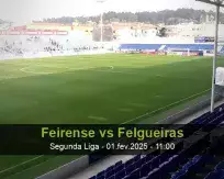 Prognóstico Feirense Felgueiras (01 February 2025)