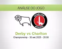 Prognóstico Derby Charlton (30 September 2025)
