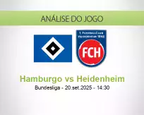 Prognóstico Hamburgo Heidenheim (20 September 2025)