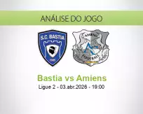 Prognóstico Bastia Amiens (03 April 2026)
