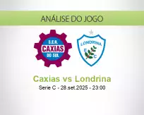 Prognóstico Caxias Londrina (29 September 2025)