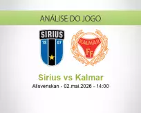 Prognóstico Sirius Kalmar (02 May 2026)